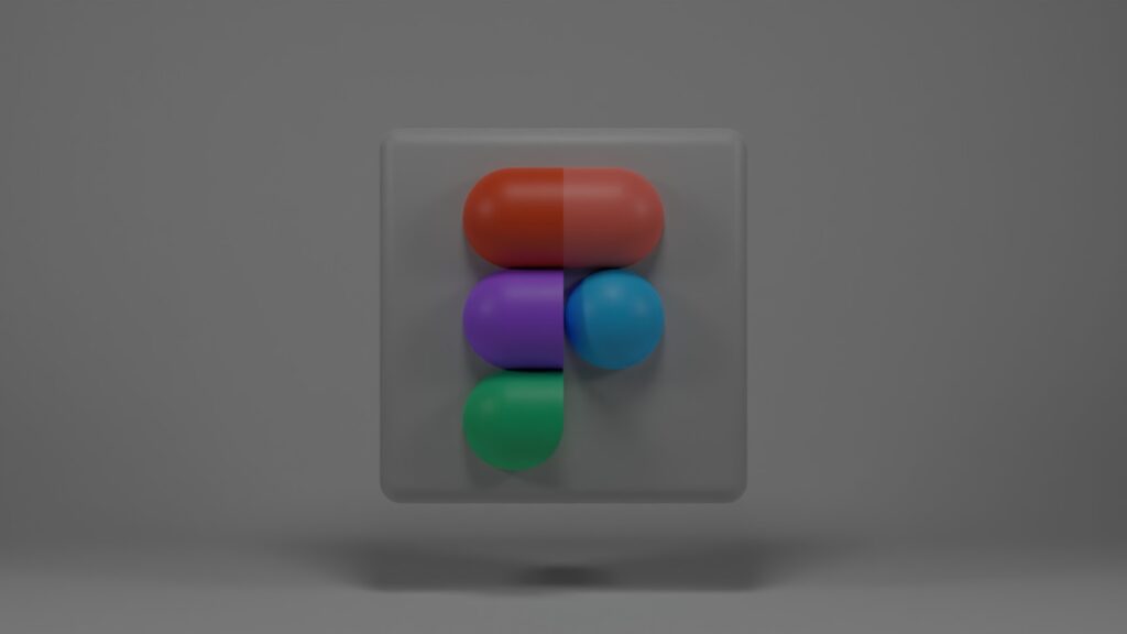 a button with three different colored buttons on it